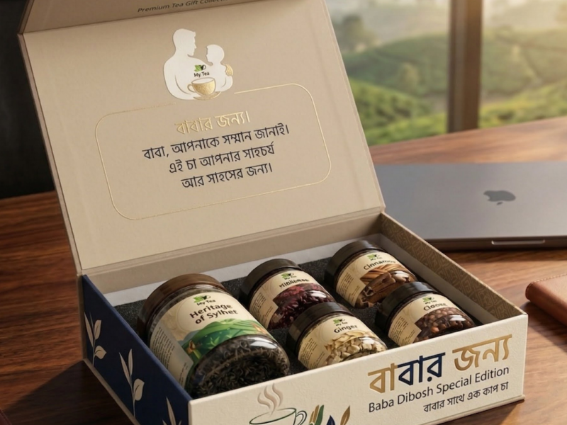 বাবা এর জন্য প্রিমিয়াম টি বক্স